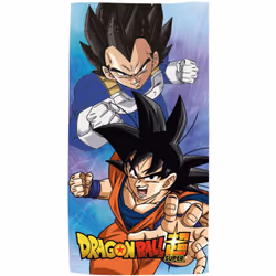 Serviette de plage et de bain Dragon Ball Z - 70x140cm Licence : Dragon Ball Z Personnages : Dragon Ball, Goku, Vegeta, Gohan ...