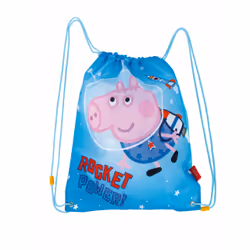 Arditex Peppa Pig PP15302 sac à main et sac en bandoulière Polyester Bleu Garçon Sac à cordon