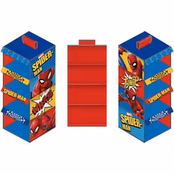 SPIDERMAN - Rangement 4 niveaux