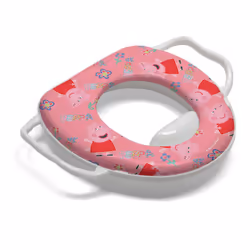 Adaptateur / Réducteur WC - Peppa Pig - Rose - 30x36x6 cm Illustrés par des motifs de vos personnages et héros préférés cet a ...