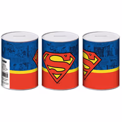 Tirelire - Superman - Taille S - 7.5x7.5x10 cmCaractéristiques produit : Licence : Superman Personnages : Superman - Tirelire ...