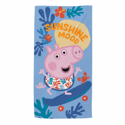 Arditex PP15898, Multicolore, Polyester, 240 g/m², Image, George Pig, Lavage à la main/lavage à la machine