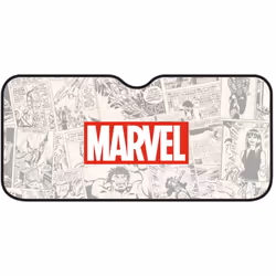 Protecteurs Solaires Avant De La Voiture - Logo Marvel - 130x70 cm A l'effigie de votre personnage ou héros préféré, le prote ...