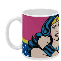Mug en céramique- Visage Wonder Woman Comics - 350ml