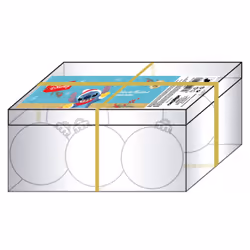 Arditex WD16758 décoration de Noël Boules de décoration de noël Polyéthylène Multicolore, Argent 6 pièce(s)