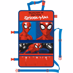 Organiseur de siège arrière de voiture - Spiderman - 35x58 cmCaractéristiques : • Licence : Spiderman • Composition : Polyest ...
