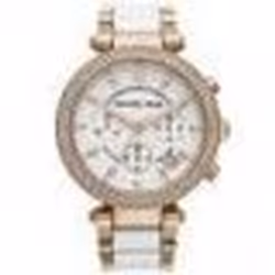Montre bracelet Femme MICHAEL KORS PARKER MK5774 - Chronographe - Quartz - Analogique - Acier Rose