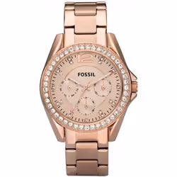 Montre femme - FOSSIL - RILEY ES2811 - Quartz - Analogique - Acier inoxydable plaqué Or