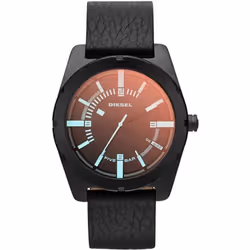 Montre homme - DIESEL - GOOD COMPANY DZ1632 - Sport - Noir - Cuir - Quartz