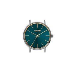 WatxandCo WXCA3016 montre Montre bracelet Mâle Mécanique (enroulage manuel) Bleu