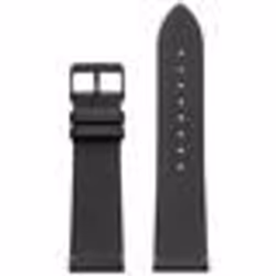Bracelet montre mixte WATX&COLORS CRUSH - Noir - Cuir et acier inoxydable