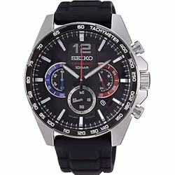 Seiko Montre Homme SSB347P1 Noir