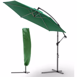 Description générale Notre parasol déporté est conçu pour offrir un espace d'ombrage généreux avec sa toile en polyester de 3 ...