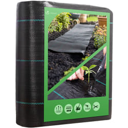 Vounot - Toile de paillage 10m x 2m 100g/m² - Bâche géotextile anti-mauvaises herbes anti-UV perméable à l'eau anti-repousse