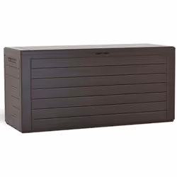 Description générale Le coffre de rangement en plastique robuste est idéal pour ranger et protéger vos outils de jardinage ou ...