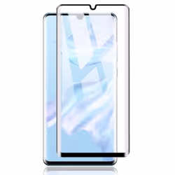 Film protection verre trempé - Huawei - P30 Pro - Noir - 0.3mm - Résistant aux rayures
