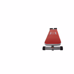 BH Fitness Atlanta300 G59X Banc de musculation Rouge