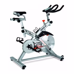 BH Fitness SB3 MAGNETIC, Vélo ergométrique, Magnétique, 110 kg, Ceinture côtelée, Noir, Argent, Verticale/Horizontale