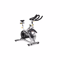 BH Fitness Duke Mag H923, Vélo vertical, Magnétique, 150 kg, ceinture en V, Noir, Verticale/Horizontale