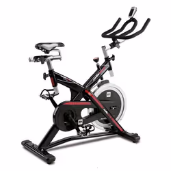BH Fitness SB2.6, 115 kg, ceinture en V, Calories, Distance, Évolution par minute (RPM), Rythme cardiaque, Temps, Noir, Verti ...
