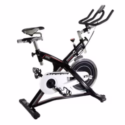 Vélo de biking à friction KHRONOS. Volant de 22 Kg. Utilisation réguliére.Guidon de triathlon. H9162FD Noir