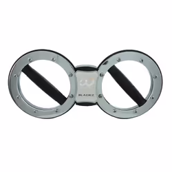 BH Fitness Unlimited Crossfit, Dispositif de formation de vitesse de bras, Crossfit, Noir, Gris, 20 kg, 180 mm, 380 mm