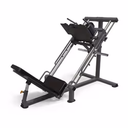 Squat et presse pour jambes BH apparel cuisse - disques olympiques - supporte 200 kg