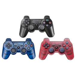 Ardistel 023616 accessoire de jeux vidéo Noir, Bleu, Rouge Bluetooth Manette de jeu Analogique/Numérique Playstation 3