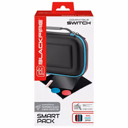 Ardistel 8431305029571, Étui, Nintendo, Noir, Bleu, Rouge, Fermeture éclair, Boîte avec crochet