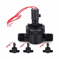 Electroválvula de Riego 1 24V EZ FLO PLUS Pack 4 electroválvulas. Funciona con programadores eléctricos de cualquier marca de ...