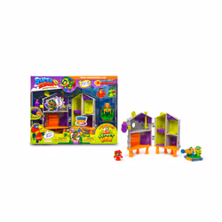 MagicBox Super Zings Secret Lab Attack, Kaboom City, 3 an(s), Multicolore, Plastique