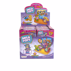MEGABLEU Boite De 2 Mojipops Avec Support, 4 an(s), Fille, Rose