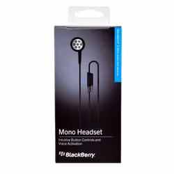 BlackBerry ACC-24528-201 écouteur/casque Avec fil Ecouteurs Noir