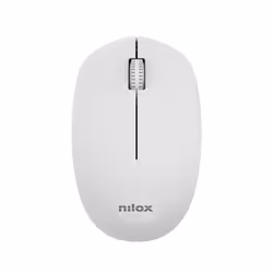 Nilox nxmowi4013, Ambidextre, Optique, RF sans fil, 1000 DPI, Gris