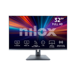 Nilox MONITOR 32" NXM32FHD11 IPS 5MS HDMI VGA écran plat de PC 32" Full HD LED Noir