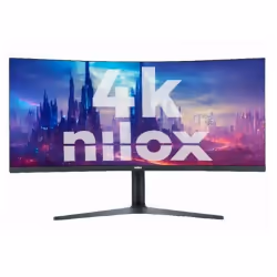 Nilox MONITOR 34" NXM344KD11 ULTRAWIDE 4K CURVO 144HZ 2HDMI 2DP 1MS MMDIA