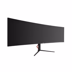 Nilox NXM49CRVDC écran plat de PC 49" Dual QHD LED Noir