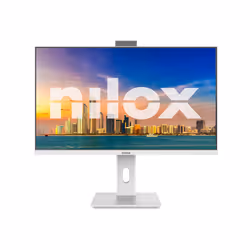 Nilox NXM24RWEB02W, 61 cm (24"), 1920 x 1080 pixels, Full HD, LED, 4 ms, Blanc