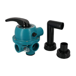 Espa - Vanne piscine multivoie - Kit Vanne Aries-Libra 6 lt - 1''1/2 + tubes de