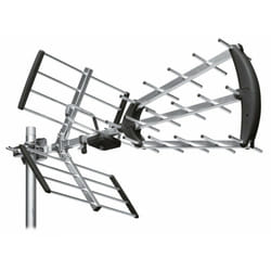 Antenne d'extérieur trinappe 20 dB à fiche F
