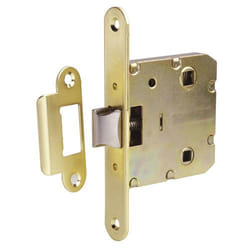 Loquet Wolfpack 2000- 50 Bord carré en fer plaqué laiton