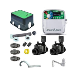 Rain Bird - Kit d'arrosage automatique professionnel avec 2 zones 24v pour tuyaux de 32mm