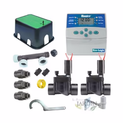 RIEGO AUTOMATICO Kit de Riego Automático Hunter. El sistema de riego automático nos permite automatizar el riego de su jardin ...