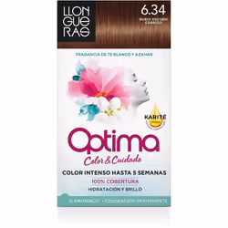 Llongueras Optima 6.34 Golden Deep Blond, Blonde, Golden Deep Blond, Femmes, Tous types de cheveux, Maintien de la couleur, N ...
