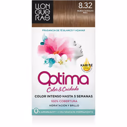 Llongueras Optima 8.32 Light Blond Natural, Blonde, Light Blond Natural, Femmes, Tous types de cheveux, Maintien de la couleu ...