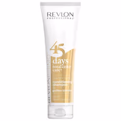 Revlon Professional 45 Days Revlonissimo Shampoing Conditionneur Cheveux Blonds Dorés 275 ml