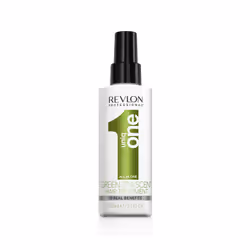 Revlon UniqOne Traitement Capillaire Parfum De Thé Vert 150 ml, 150 ml, Unisexe, Tous types de cheveux, Protection de la coul ...