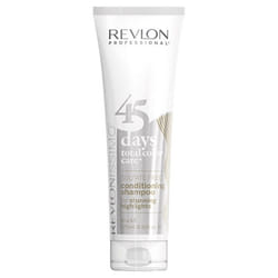 Revlon Professional 45 Days Revlonissimo Shampoing Cheveux Méchés, Blonds et Blancs 275 ml