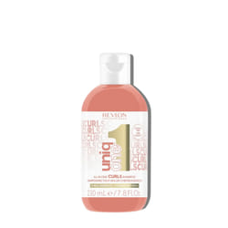Revlon UniqOne Sulfate-free Curls Shampoo 230 ml Shampoing Professionnel Unisexe