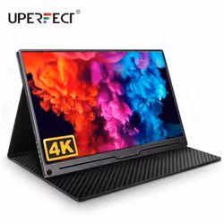 Moniteur portable 156 pouces UHD 4K Écran dordinateur USB Type-C avec couvercle - Uperfect 156A17